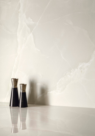 Cloudy White Połysk 120 x 280 cm