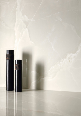 Cloudy White Połysk 120 x 280 cm