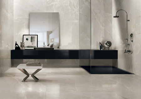 Cloudy White Połysk 120 x 280 cm