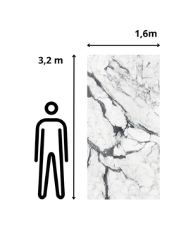 Calacatta Altissimo Blanc 160 x 320 cm