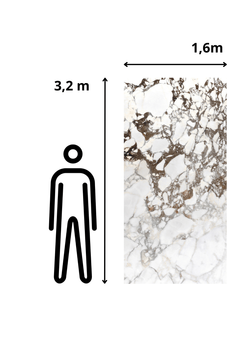 Brèche Capraia 160 x 320 cm